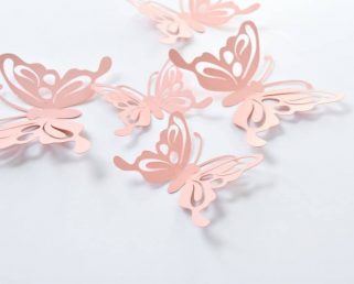 Butterfly Wall Decor, Butterfly Party Supplies, 3D Butterfly Home Decor,